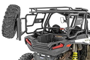 Polaris RZR XP 4 1000 EPS Tubular Rear Cargo Rack - Rough Country - '14-'19